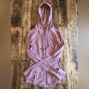 LULULEMON pink hooded define jacket